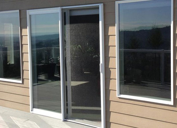 Disappearing Screen Door 