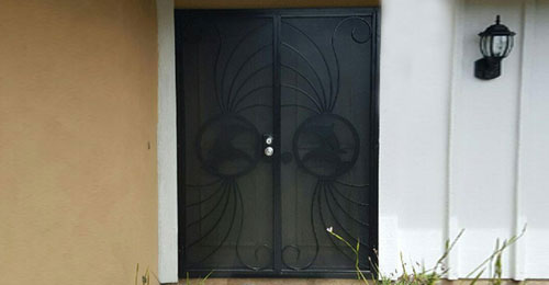 Aluminum Security Screen Doors