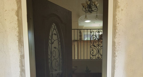 Swinging Aluminum Screen Door, Anaheim