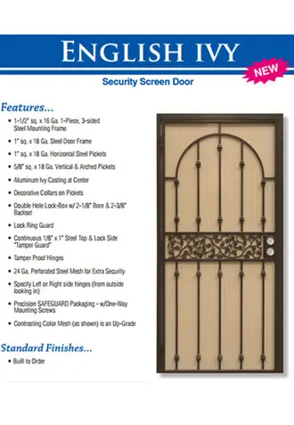 Security Screen Doors, Huntington Beach