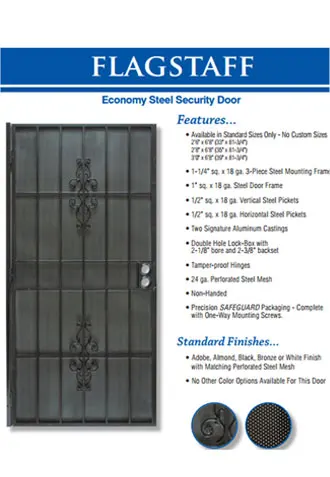 Security Screen Door, Buena Park