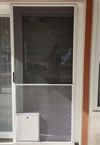 Pet Screen Doors Installation